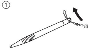 PANASONIC FZ-55series - Use the tether to attach the stylus to the computer (only for model with touchscreen) - 1