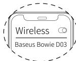 Baseus Bowie D03 - 3.Uitschakelen - 2