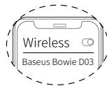 Baseus Bowie D03 - Power-off - 2
