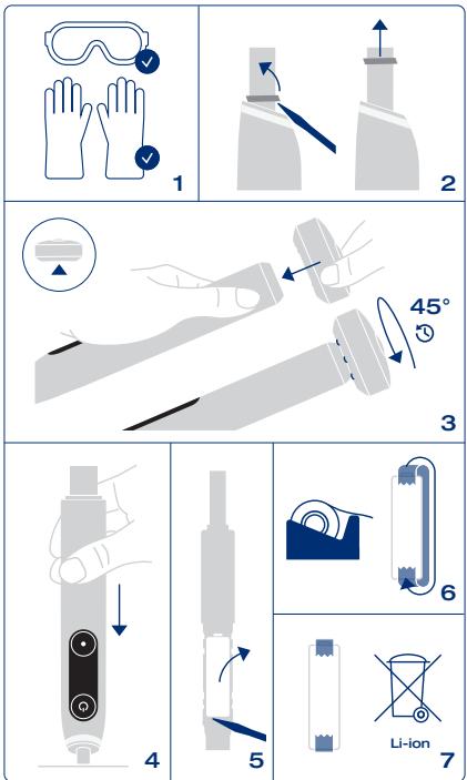 ORAL-B iO Series - Battery removal at the end of the appliance's useful life - 1