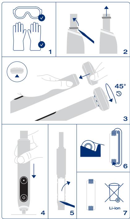 ORAL-B iO Series - Retrait de la pile à la fin de la vie utile de l'appareil - 1