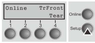 Tally Dascom PRN-7 - Menu configurations - 1