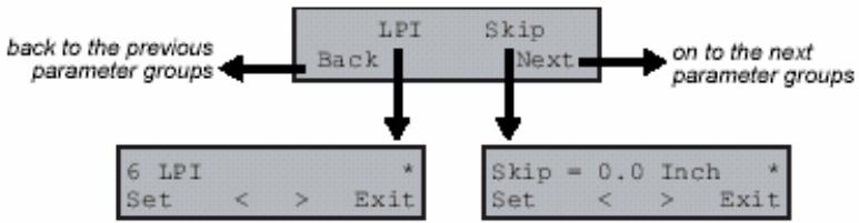 Tally Dascom PRN-7 - Menu handling - 1