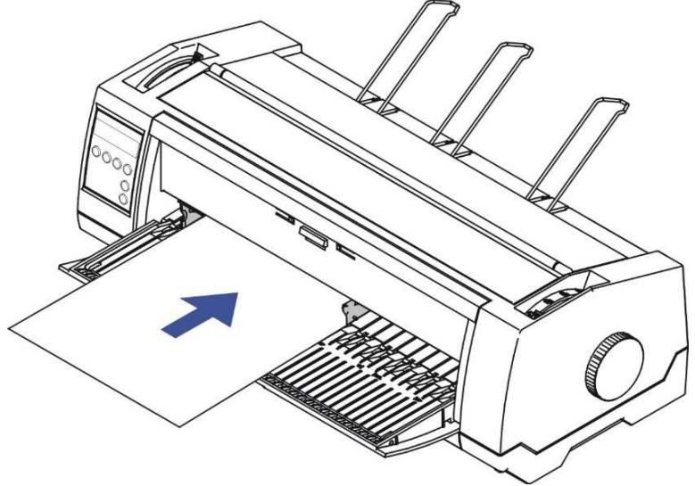 Tally Dascom PRN-7 - Paper path introduction - 2