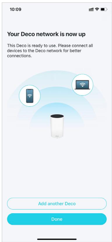 TP-LINK Deco X75 - Setup complete - 1