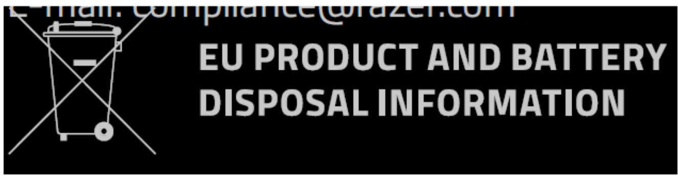 RAZER 459C - STATEMENT OF COMPLIANCE WITH EU DIRECTIVE - 1