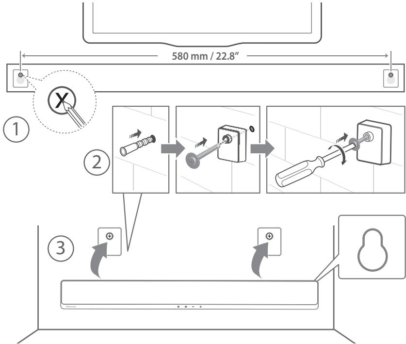 HISENSE HS2100 - WARNING - 1