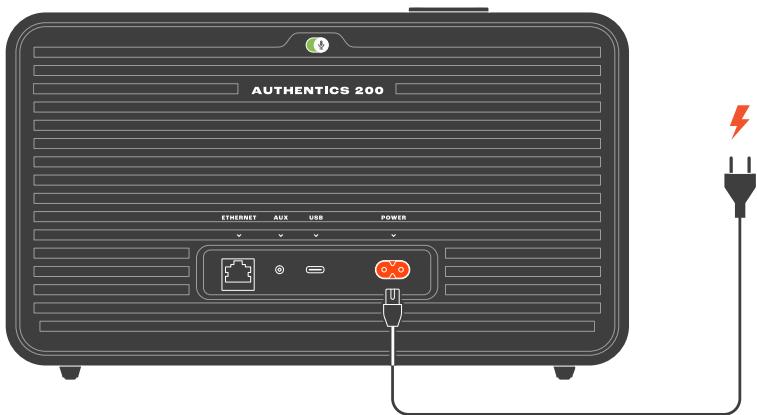 JBL AUTHENTICS 200 - POWER ON/OFF - 2