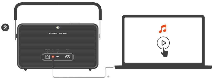 JBL Authentics 300 - AUX - 3
