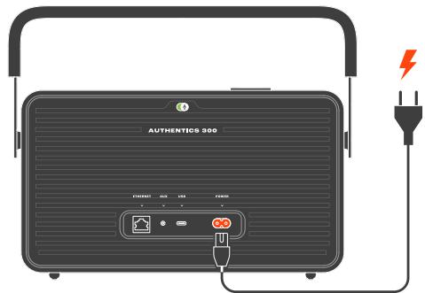JBL Authentics 300 - POWER ON/OFF - 2