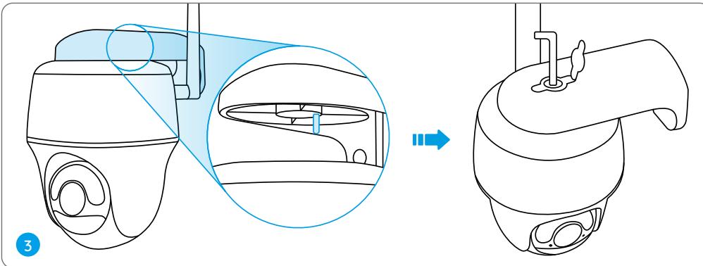 REOLINK Go PT Ultra - Mount the Camera to Wall - 3