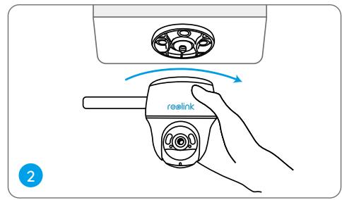 REOLINK Go PT Ultra - Mount the Camera to Ceiling - 2