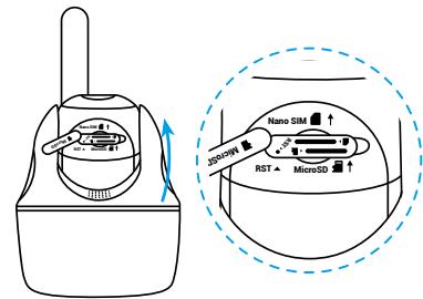 REOLINK Go PT Ultra - Insert the SIM Card - 1