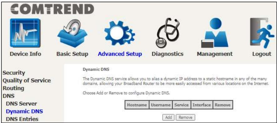 Comtrend PRT-6351 - Dynamic DNS - 1