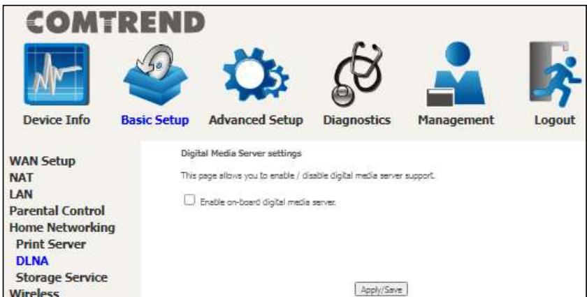 Comtrend PRT-6351 - DLNA - 1