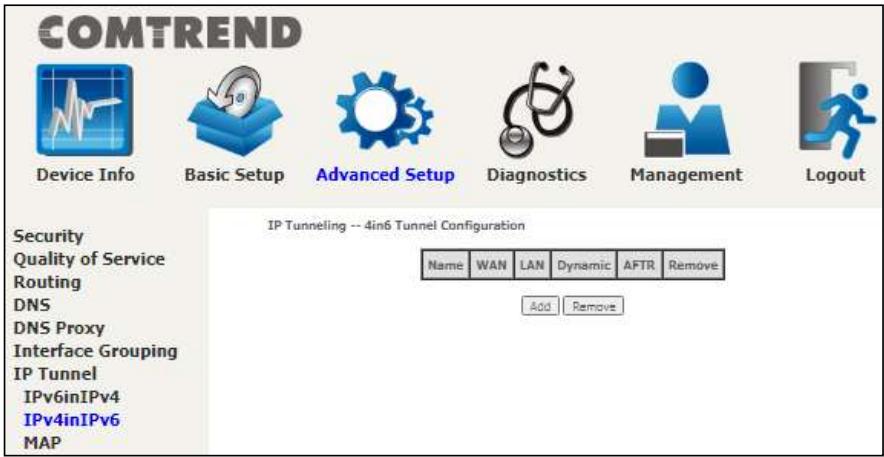 Comtrend PRT-6351 - IPv4inIPv6 - 1