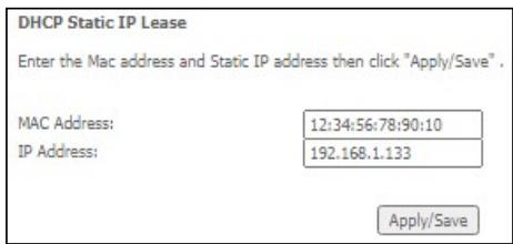 Comtrend PRT-6351 - 1st LAN INTERFACE - 2