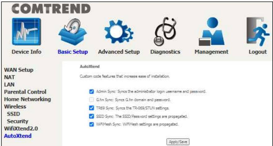 Comtrend WR-2412u - AutoXtend - 1