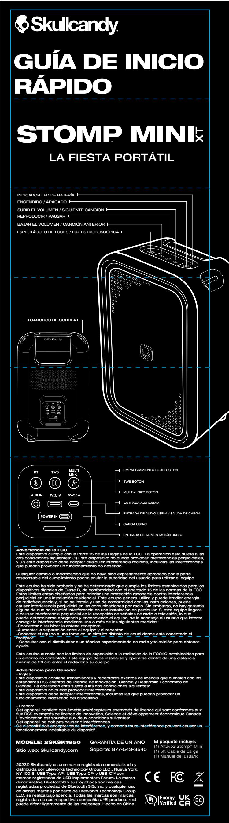 SKULLCANDY 2SKSK1850 - STICKER PACK - 5