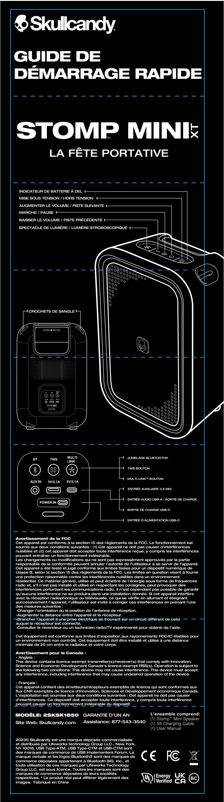 SKULLCANDY 2SKSK1850 - STICKER PACK - 3