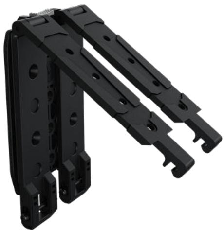 MOTOROLA V700 - Mounting the Locking Molle Mount - 1