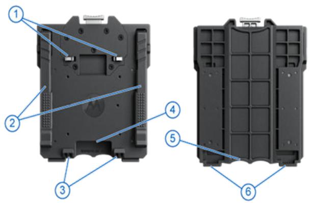MOTOROLA V700 - Mounting the Center Chest Mount - 1