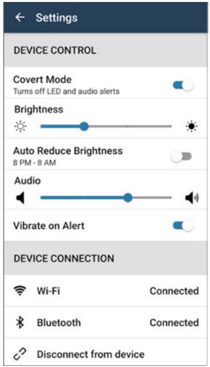 MOTOROLA V700 - SmartControl Settings - 1
