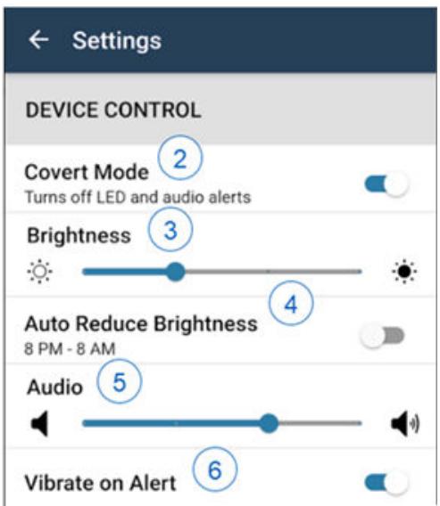 MOTOROLA V700 - Setting SmartControl Officer Preferences - 2