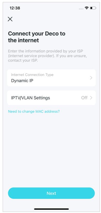TP-LINK Deco XE75 Pro - Connect your Deco to the internet - 1