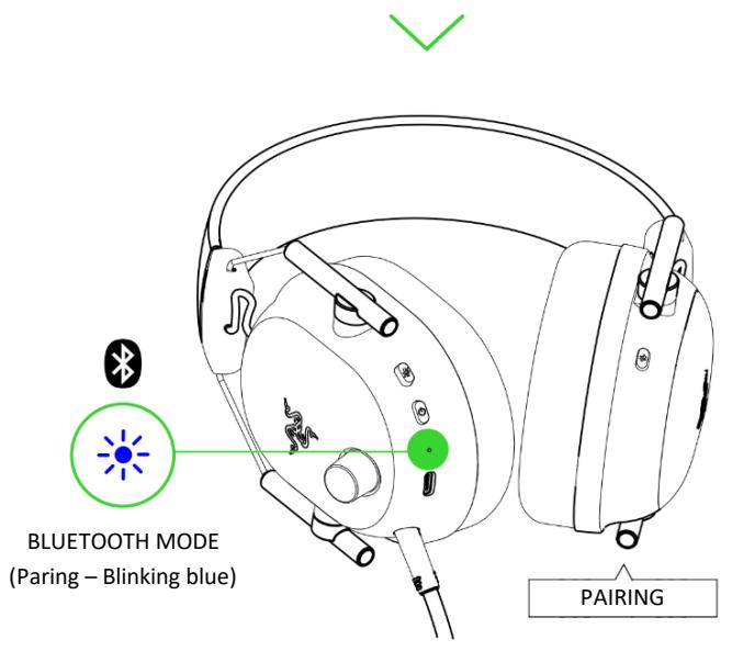 RAZER RZ04-0496 - Via Bluetooth mode - 2