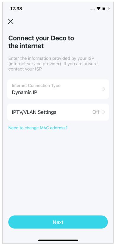TP-LINK BE75 - Connect your Deco to the internet - 1