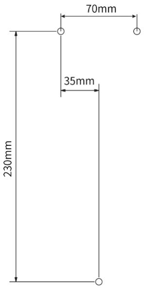 VISION iM3C Series - Drill fixing holes - 1