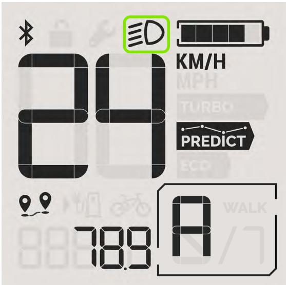 Valeo Cyclee View Plus - ENCENDER/APAGAR LAS LUCES - 2