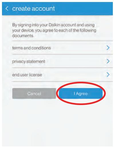 DAIKIN DAIKIN ONE LITE - Create a Daikin One home app account - 2