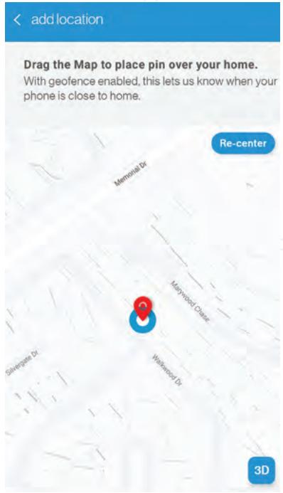 DAIKIN DAIKIN ONE LITE - Add location name and address to the Daikin One home app - 4