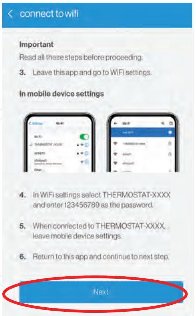 DAIKIN DAIKIN ONE LITE - Connect thermostat to Wi-Fi using the Daikin One home app - 6