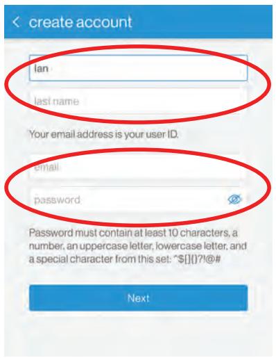 DAIKIN DAIKIN ONE LITE - Create a Daikin One home app account - 3