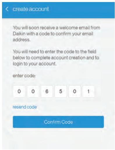 DAIKIN DAIKIN ONE LITE - Create a Daikin One home app account - 5