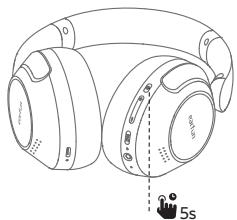 EarFun Wave Pro - Power off: - 1