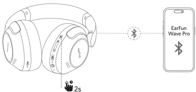 EarFun Wave Pro - First-time Pairing with Device - 1