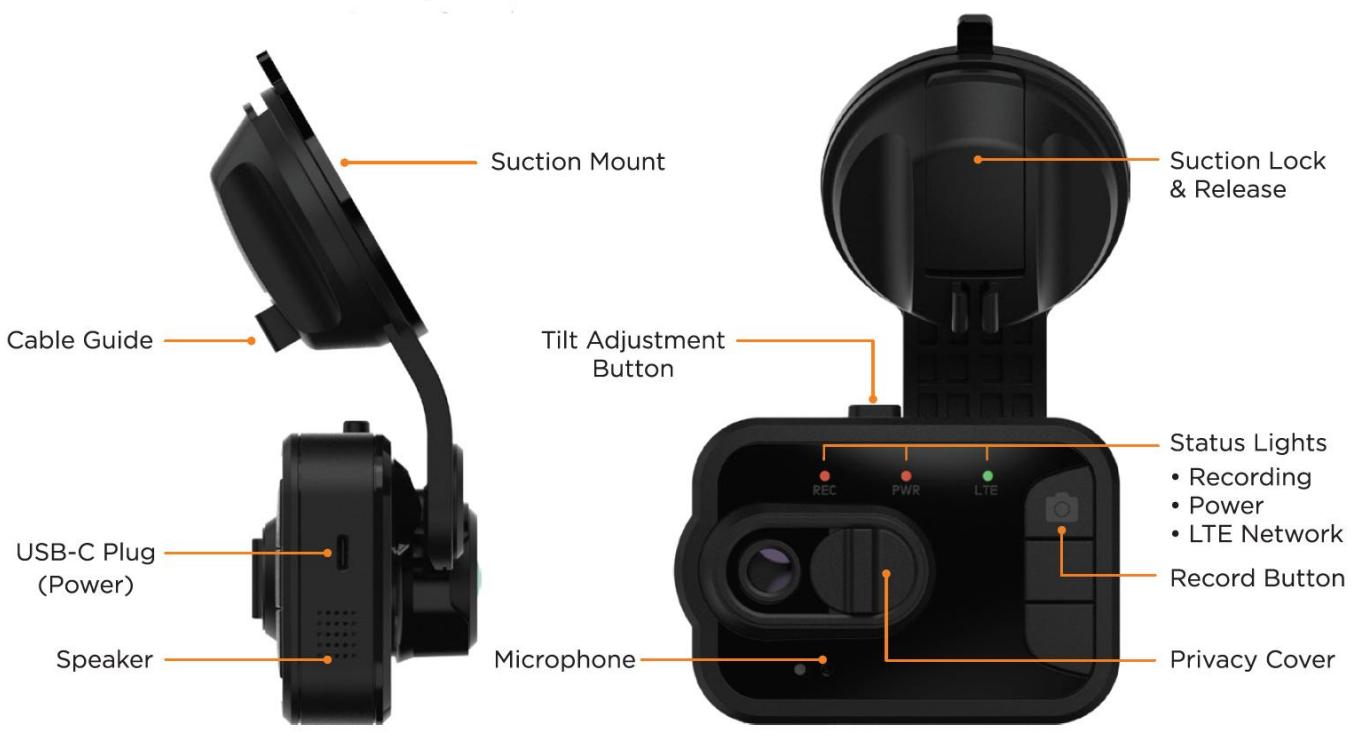 Skybell MOJ-DC500 - LED Indicators and Key Features - 1