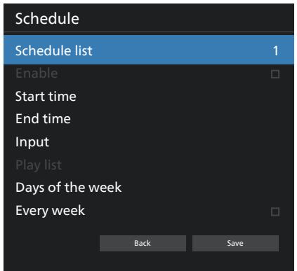 PHILIPS 86BDL4152E - Schedule - 1