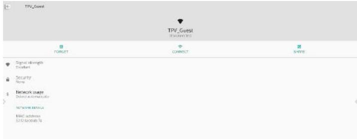 PHILIPS 86BDL4152E - Change saved networks - 2
