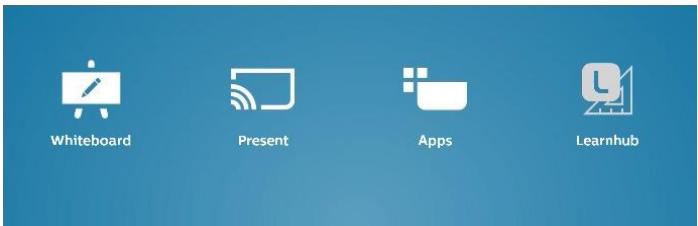 PHILIPS 86BDL4152E - Change the color of the icons on Home - 2