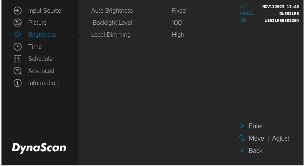 DynaScan DW551LR5 - Brightness - 1