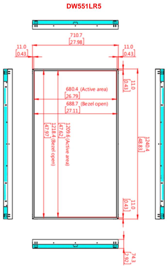 DynaScan 65″ Clean Back High Brightness Display - Contenu - 1