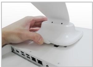 DT Research 504T - Detach the Tabletop Stand (Optional) - 1