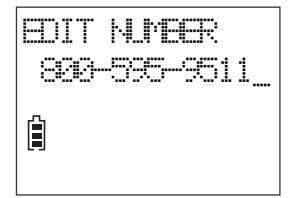 VTECH SN5147 - Edit a phonebook entry - 3