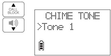 VTECH SN5147 - Set chime tone - 16