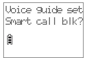 VTECH SN5147 - Voice guide to set Smart call blocker - 1